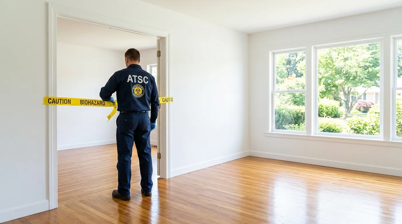 Certified biohazard cleanup crew performing Decomposition Cleanup in Punahou